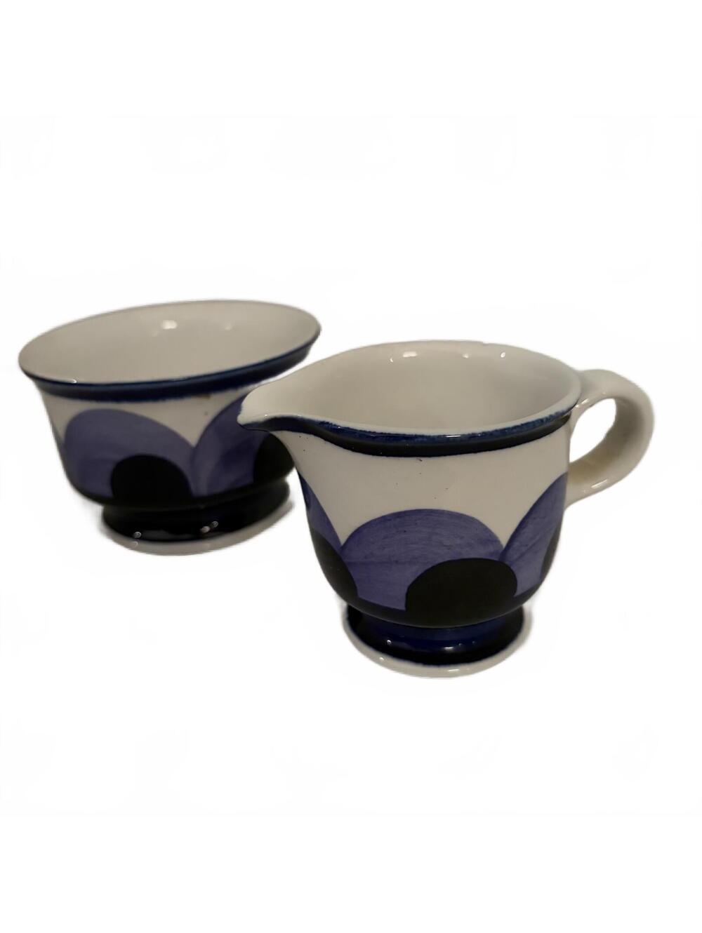 Arabia of Finland Paju pattern sugar bowl & creamer set Anja Jaatinen-Winquist